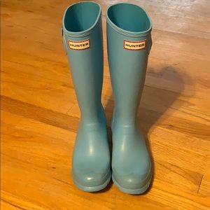 kids hunter boots size 5 big kid